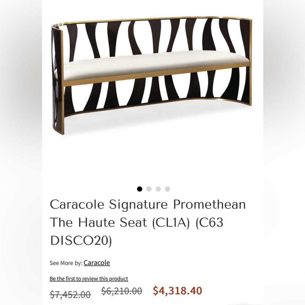 Caracole Signature Promethean
The Haute Seat